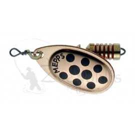 Sukriukė Mepps Aglia Decoree Copper/Black dots