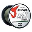 Pintas matuojamas Valas Daiwa J-Braid X8 PE Dark Green