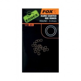 FOX EDGES™ Kuro Coated Rig Rings 3,2mm