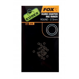 FOX EDGES™ Kuro Coated Rig Rings 2,5mm