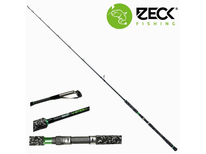 Meškerė Zeck V-Stick+ 1.90m 250g