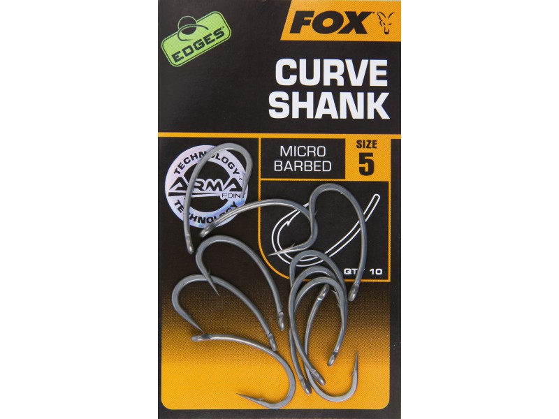 Kabliukai Fox Edges Curve Shank