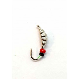 Volframinė avižėlė "Lerva su kilpute" 3mm 2
