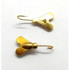 Volframinė avižėlė "Musė su kilpute" 5mm 2