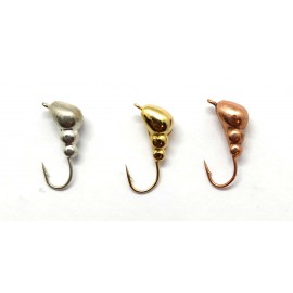 Volframinė avižėlė "Skruzdė su kilpute" 4mm