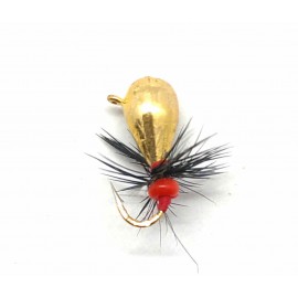 Volframinė avižėlė "Lašas su kilpute'F" 4mm 2