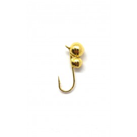 Volframinė avižėlė "Ličinka su kilpute" 4mm 2