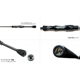 SPININGAS TICT BEFO BFO-68S 203cm 0.1-5g 2