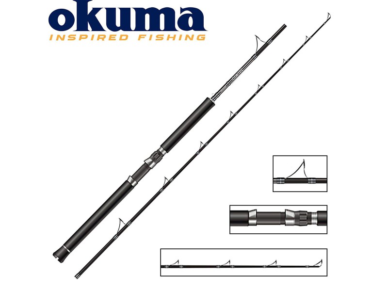 Meškerė Okuma Cortez Black 223cm 30-50lb