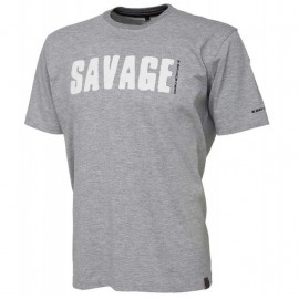 Marškinėliai Savage Gear Simply Savage Tee Light Grey...
