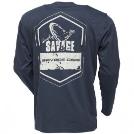 Marškinėliai Savage Gear Simply Savage Rex Tee Long Sleeve 2