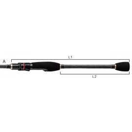Spiningas Tailwalk Salty shape Dash Micro Gamer S76UL... 2