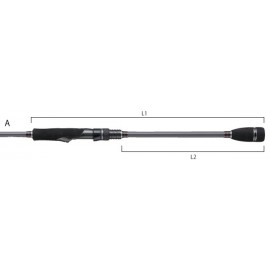 Spiningas Tailwalk Salty shape Dash L-eging 83M/SL 2.59m... 2