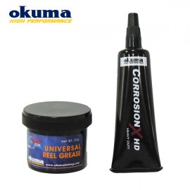 OKUMA OIL 10ML + GREASE 30G KIT
