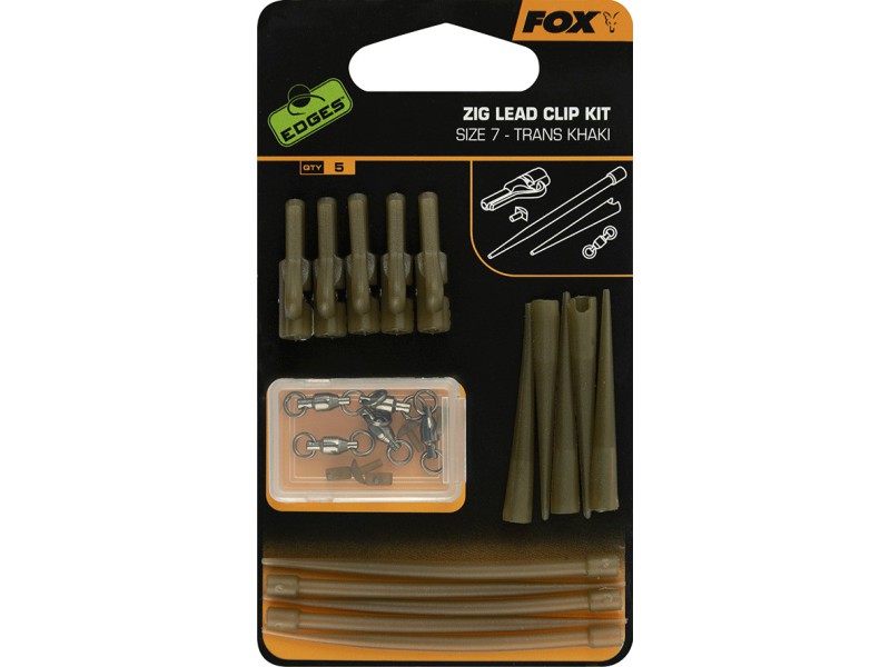 FOX Edges Zig Lead Clip Kit