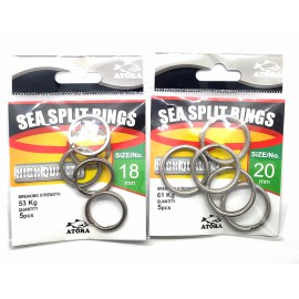 Žiedeliai Atora Sea Split Rings