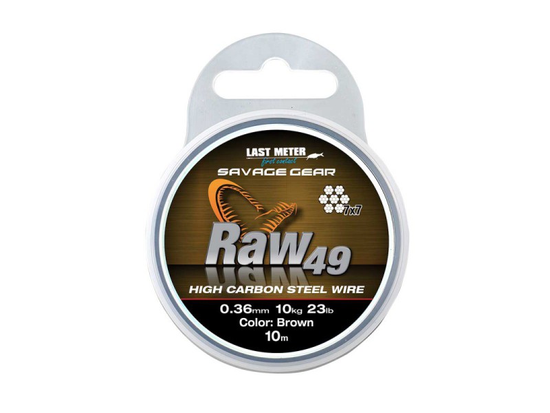 Savage Gear Raw49 Steelwire 10m
