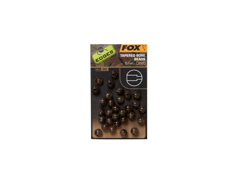 Fox Edges™ Camo Tapered Bore Bead 6mm