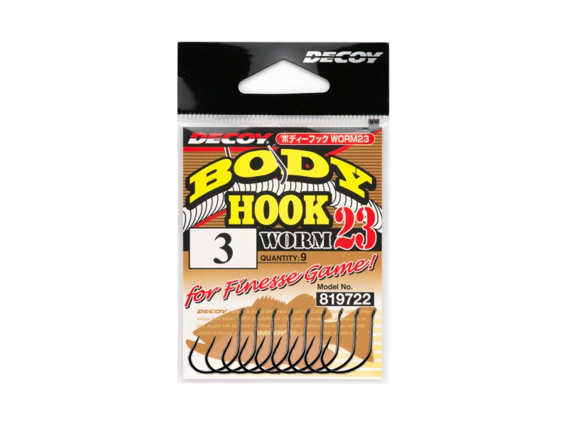 KABLIUKAI DECOY WORM23 BODY HOOK