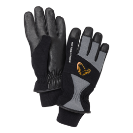 Pirštinės Savage Gear Thermo Pro Glove Grey/Black