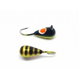 Spalvota Volframinė Avižėlė Lašas 4mm