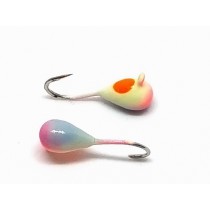 Spalvota Šviečianti Volframinė Avižėlė Lašas 4mm