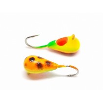 Spalvota Šviečianti Volframinė Avižėlė Lašas 4mm