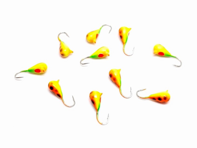 Spalvota Volframinė Avižėlė Lašas 4mm