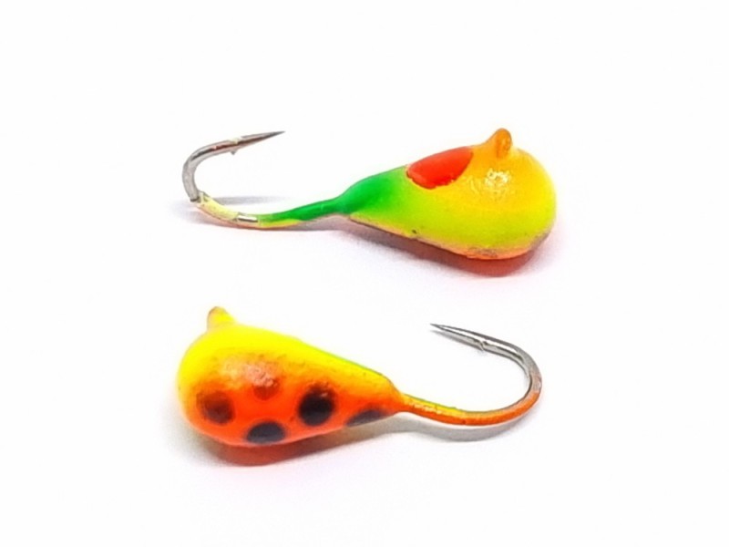 Spalvota Volframinė Avižėlė Lašas 4mm