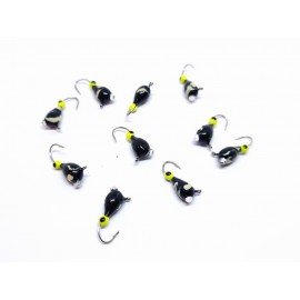 Spalvota Volframinė Avižėlė Lašas 4mm 2