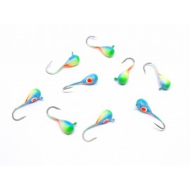 Spalvota Volframinė Avižėlė Lašas 5mm 2