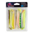 Guminukai FOX RAGE Zander Pro Shad x5 Mixed UV Colour Pack