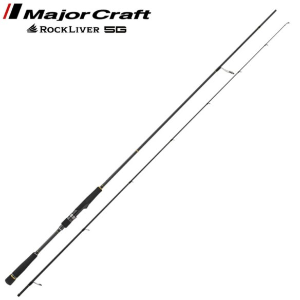 Spiningas Major Craft ROCKLIVER 5G 802ML 2.44m 3-25g