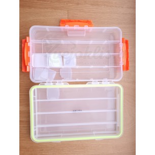 Plastikinė dėžutė su tarpine 35.5x22x5.3cm 2
