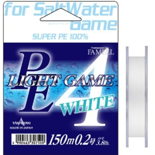 Pintas valas Yamatoyo PE Light Game White 150m