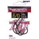 Kabliukai Owner Mosquito Hook 5177 Black Chrome