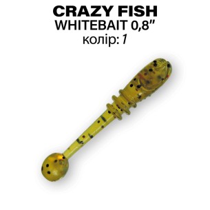 Guminukai Crazy Fish Whitebait 0.8"
