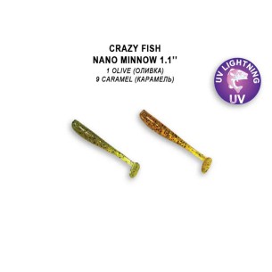 Guminukai Crazy Fish Nano Minnow 1.1'