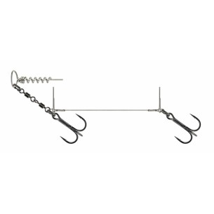 Savage Gear Spin Rigs Carbon49 Stinger 2 Hooks