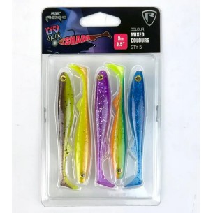 Guminukai FOX RAGE UV Slick Shad Mixed UV Colour Pack