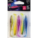 Guminukai FOX RAGE UV Slick Shad Mixed UV Colour Pack