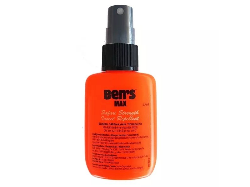 BENS Purškiamas Repelentas MAX, 37 ml