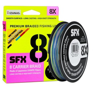 Pintas Valas Sufix SFX 8X Braid Multi Color 300m