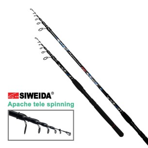 Spiningas Teleskopinis Siweida Apache 2.40m 20-50g