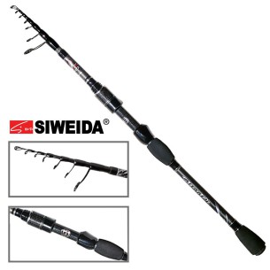 Spiningas Teleskopinis Siweida Shooter 2.40m 5-20g