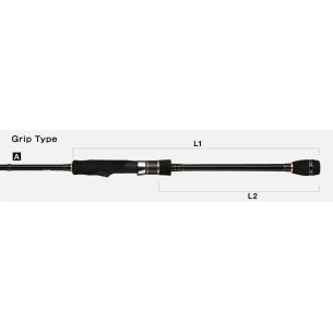 Spiningas Tailwalk Egist SSD 80ML 2.44m 4-21g 2