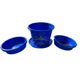 Kibiro Komplektas Champion Feed Bait Bucket Set 13L