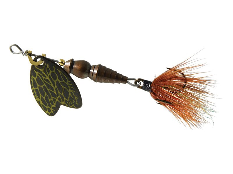 Sukriukė Mepps Bug March Brown
