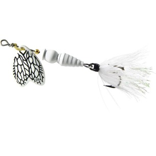 Sukriukė Mepps Bug White Miller