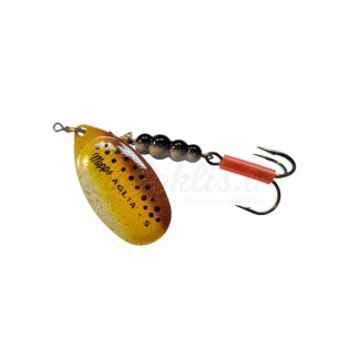 Sukriukė Mepps Aglia Brown Trout Gold